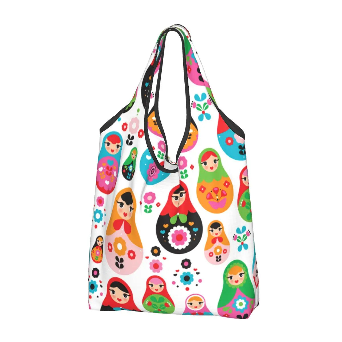 Russian Doll Design Eco Shopping Bag