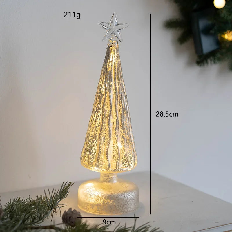 Glowing Christmas Tree Table Ornament