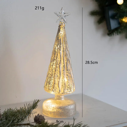 Glowing Christmas Tree Table Ornament