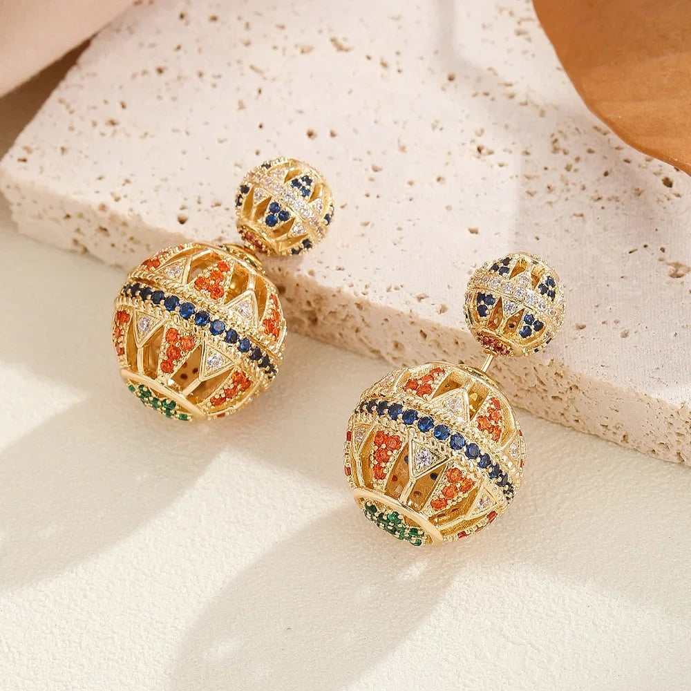 Sia Sphere Earrings