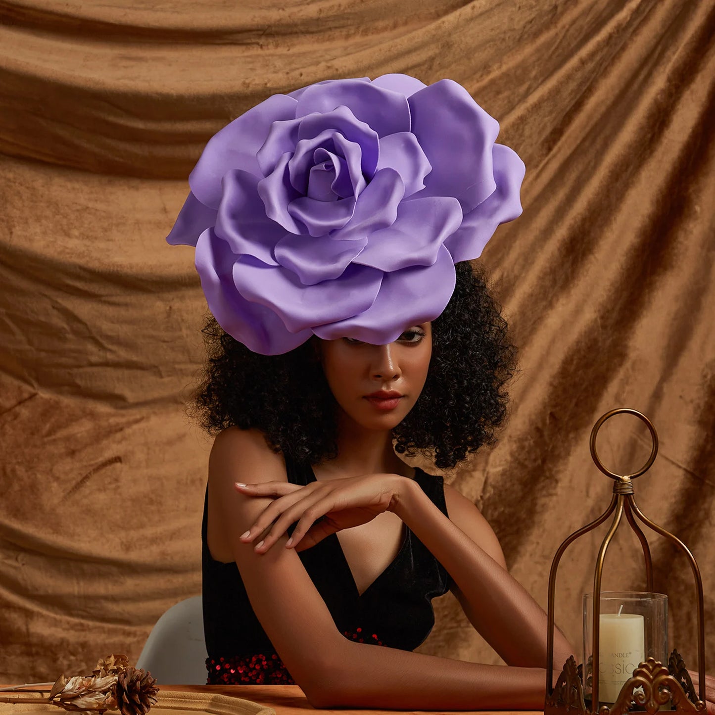 Derby Rose Fascinator