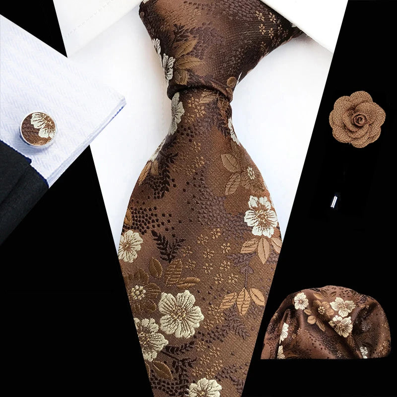 Floral Tie Set