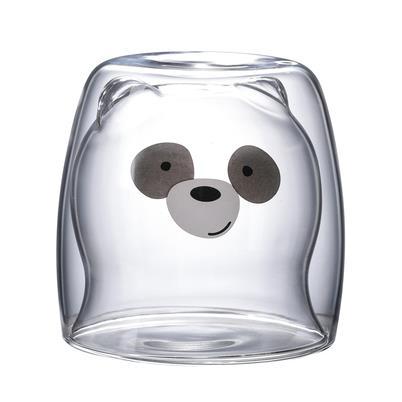 MAD™ Cute Animal Double-Walled Glass (250ml)