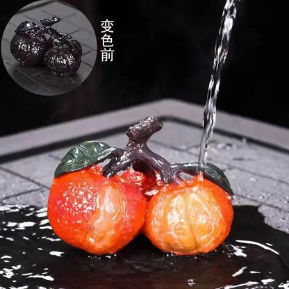 Color-Changing Tea Pet – Lucky Orange