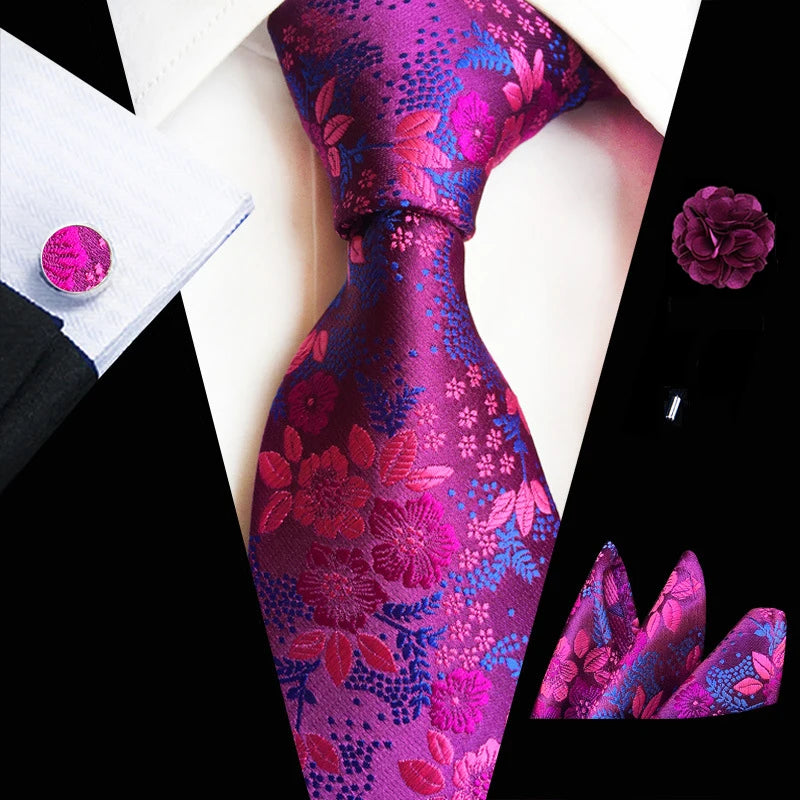 Floral Tie Set