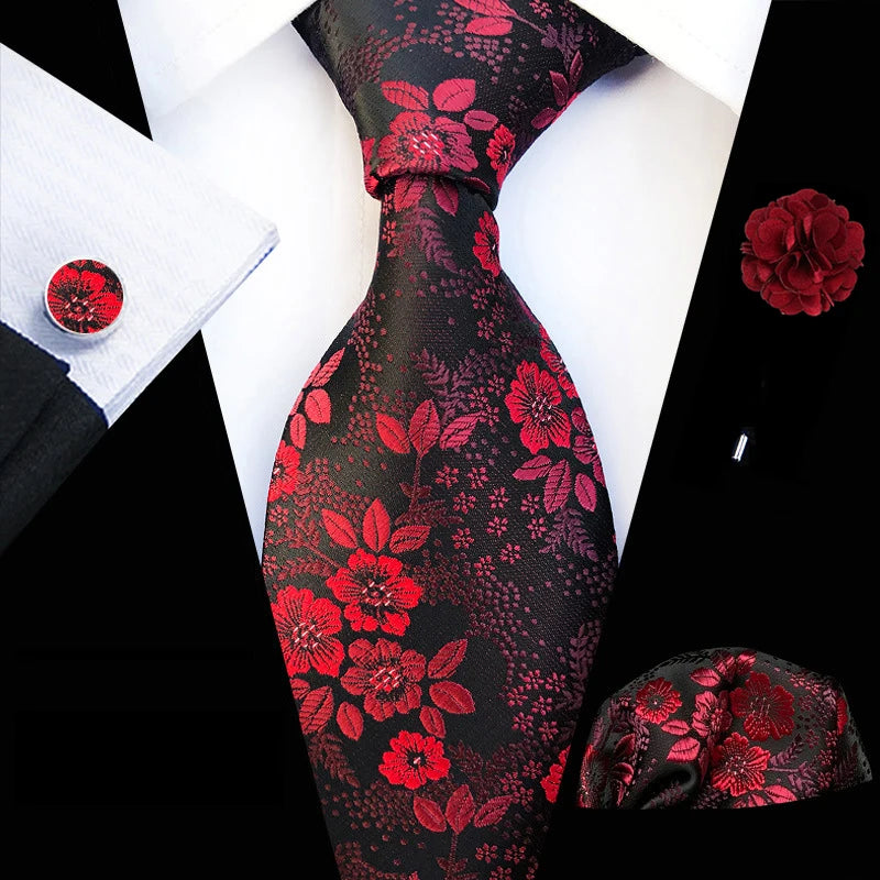 Floral Tie Set