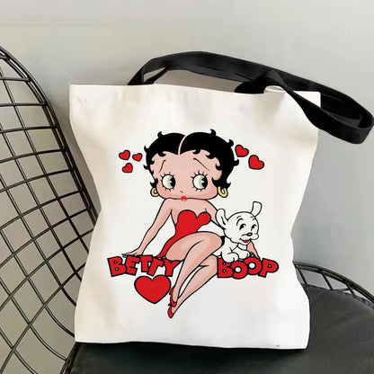 Betty Boop Canvas Tote