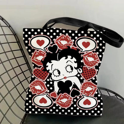 Betty Boop Canvas Tote