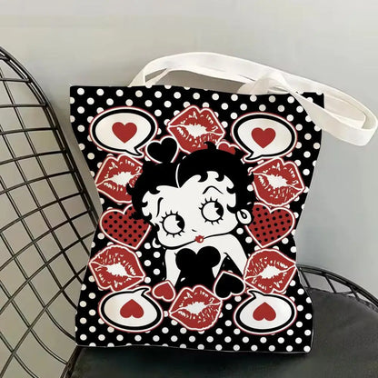 Betty Boop Canvas Tote