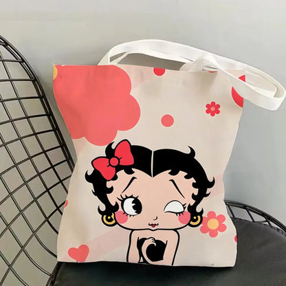 Betty Boop Canvas Tote