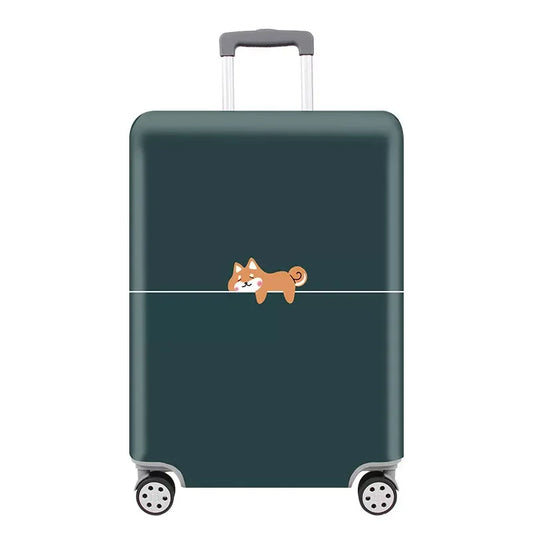 Luggage Cover 2 – Cartoon and Destination