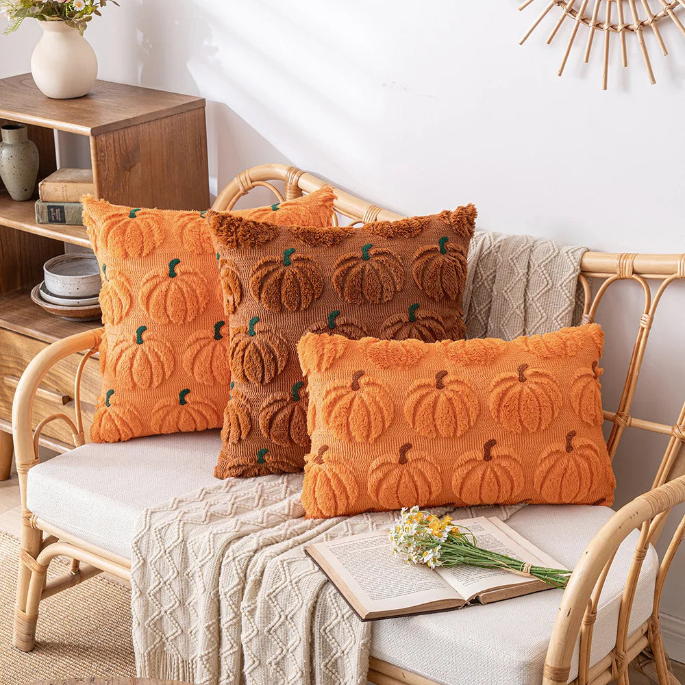 Pumpkin Throw Cushion Cover