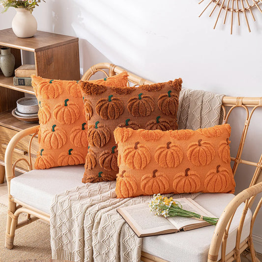 Pumpkin Throw Cushion Cover