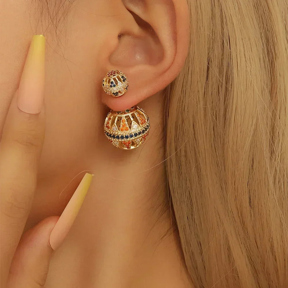 Sia Sphere Earrings