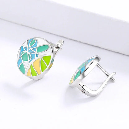 Ella Enamel Earrings