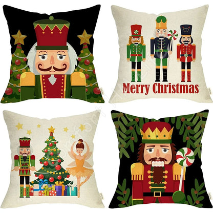 The Nutcracker Cushion Cover - 4 pcs