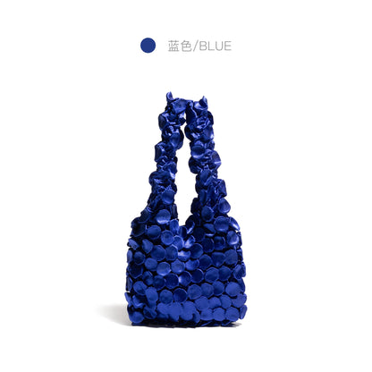 Rochelle Ruched Bubble Tote