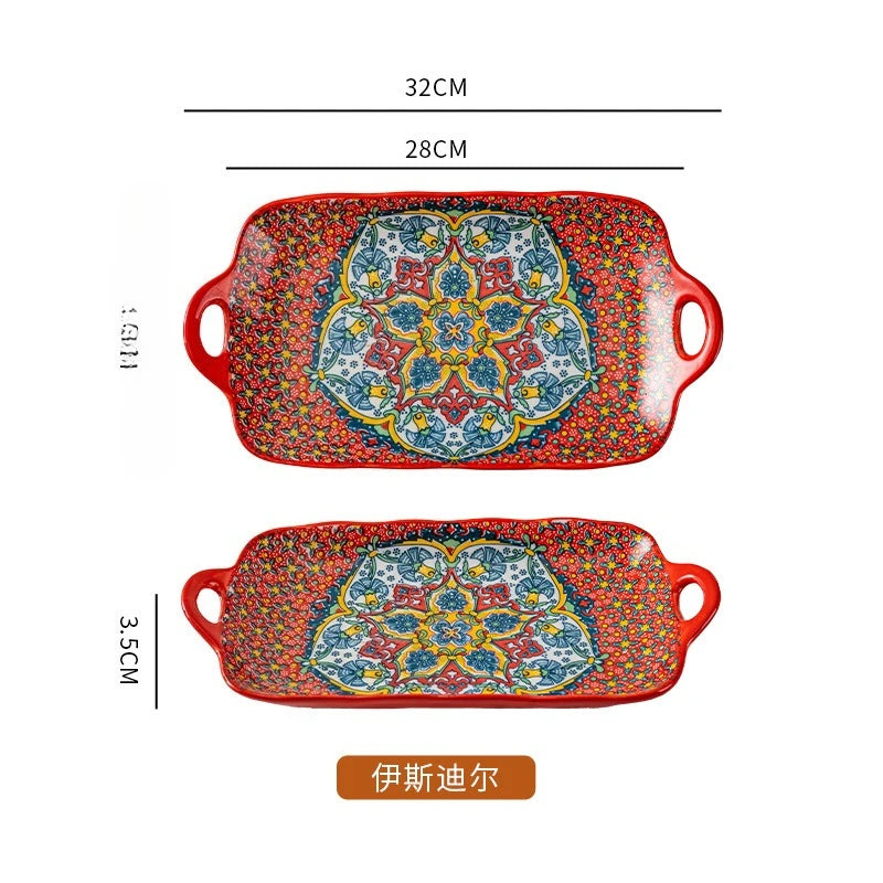 Bohemian Fish Plate