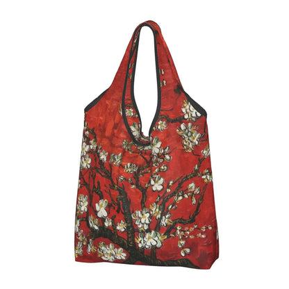 Art Lovers Eco Shopping Bag 2 -Van Gogh, Blossoms