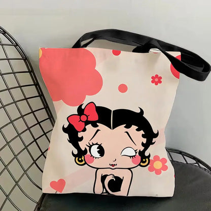 Betty Boop Canvas Tote
