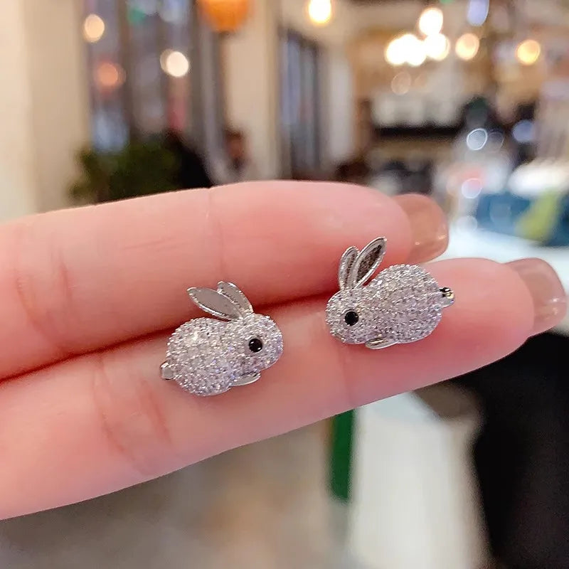 Stud Bunny Earrings