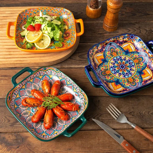 Bohemian 9inch Serving Dish