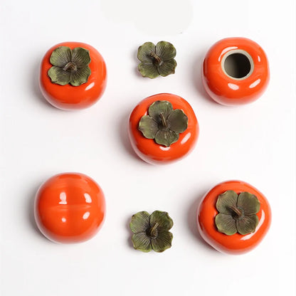 Persimmon  Tea Caddie