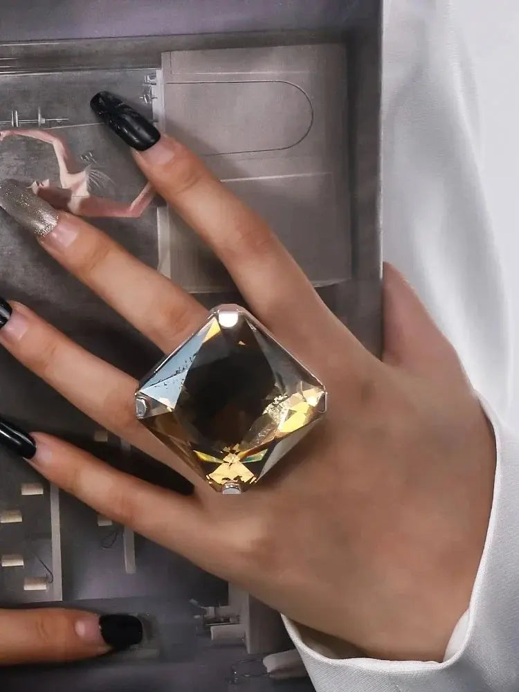 Bianca Facet Ring