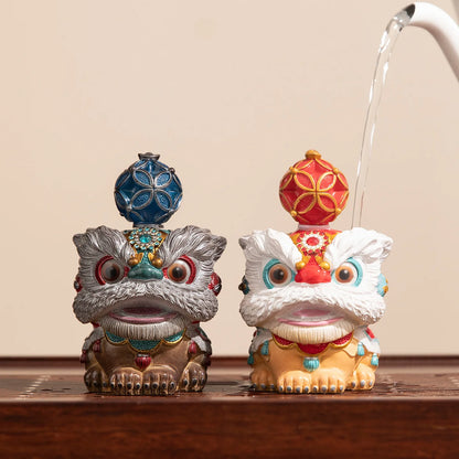 Lucky Lion Color Changing Tea Pet