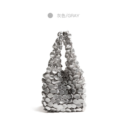 Rochelle Ruched Bubble Tote