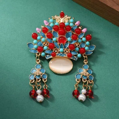 Royal Phoenix  Crest  Brooch