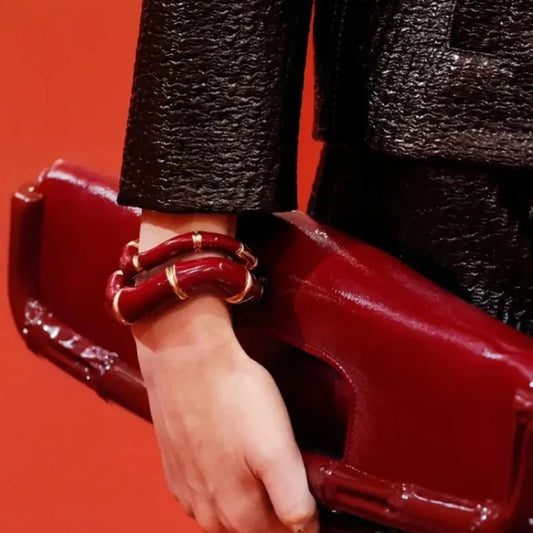 Celine French Bamboo Knot Cuff