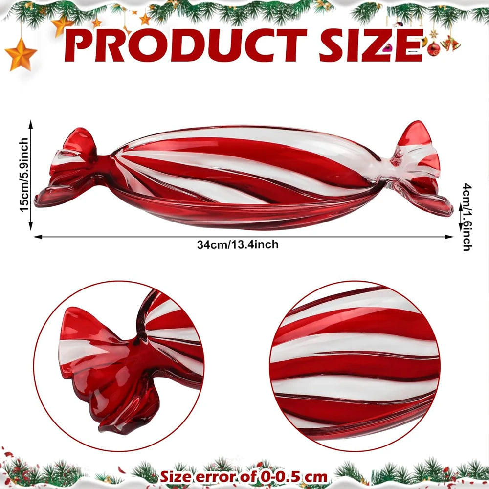 Peppermint Serving Platter