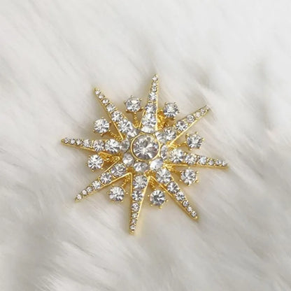 Starr Snowflake Brooch