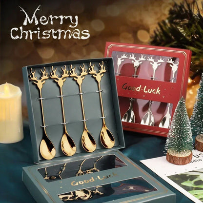 Christmas Dessert Cutlery Gift Set