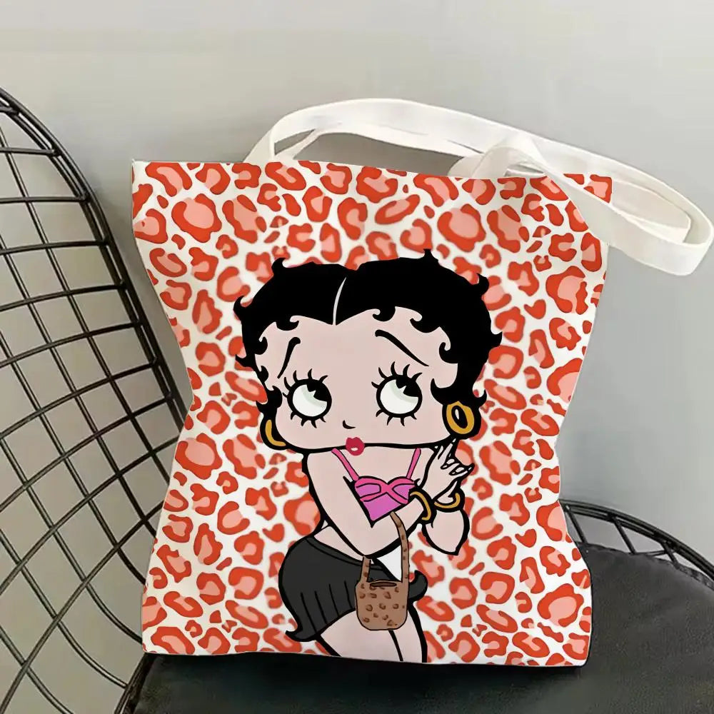 Betty Boop Canvas Tote