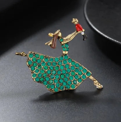 Elise Dancer Brooch