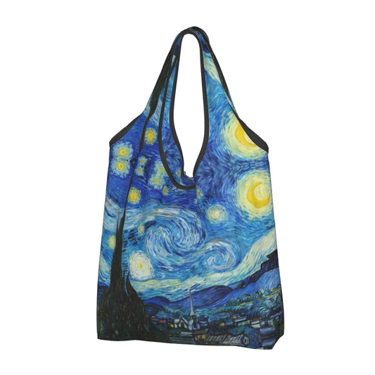 Art Lovers Eco Shopping Bag 2 -Van Gogh, Blossoms