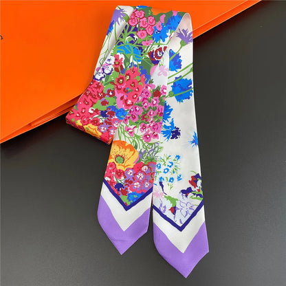 Lila Twill Scarf