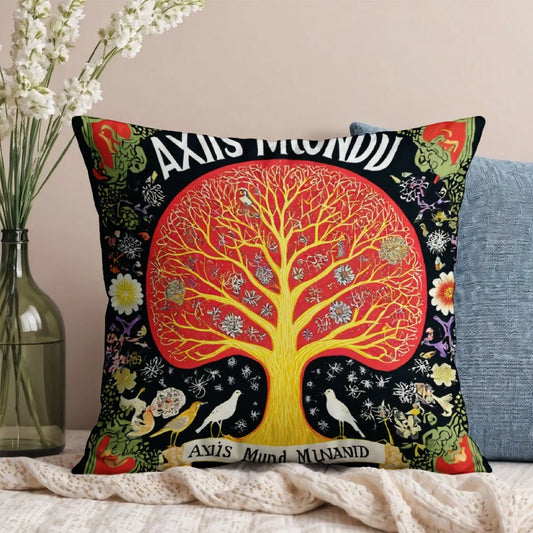Tree Art Cushion Cover (Double Sided)