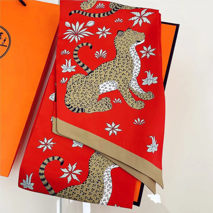 Chantal Leopard Scarf