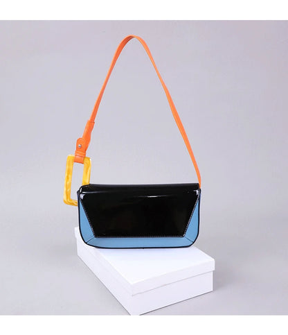 Estar- Color Block Panel Bag