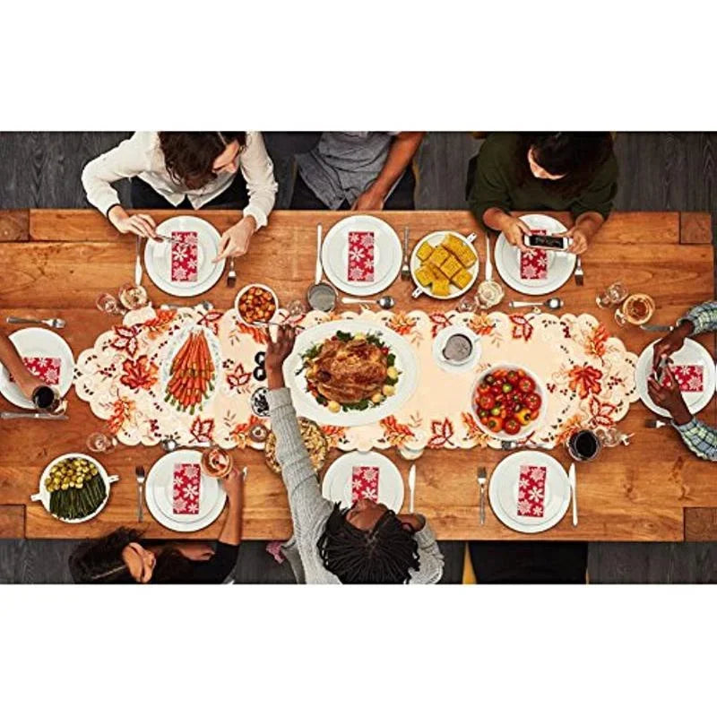 Thanksgiving Autumn Harvest Table Runner