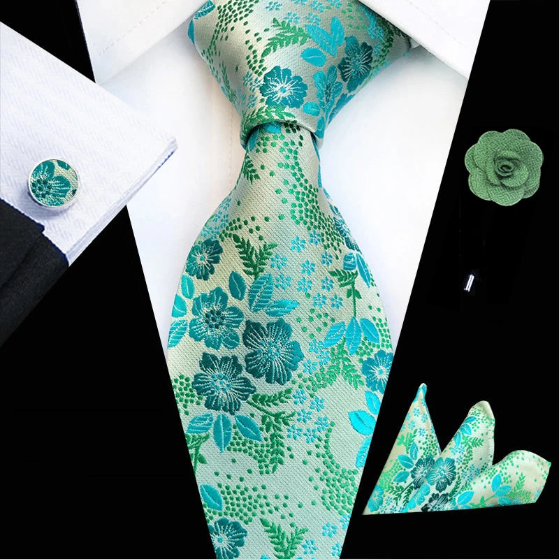 Floral Tie Set