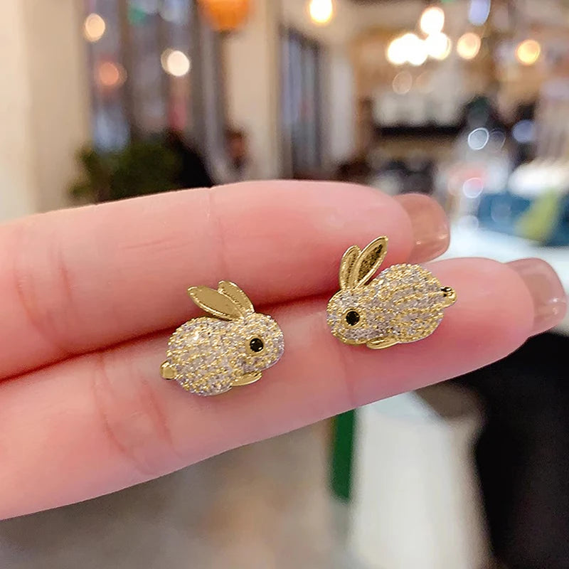 Stud Bunny Earrings