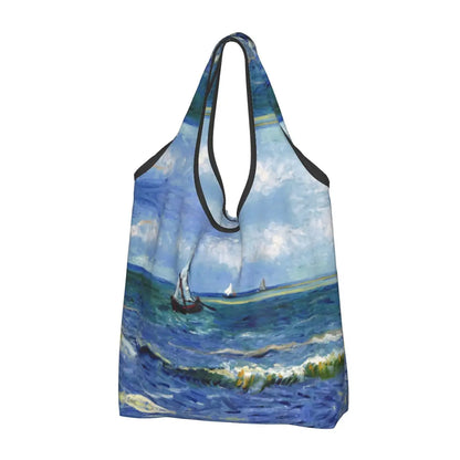 Art Lovers Eco Shopping Bag 2 -Van Gogh, Blossoms