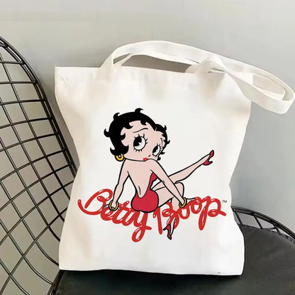 Betty Boop Canvas Tote