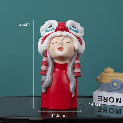 East Meets West Figurines