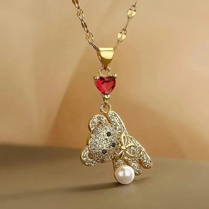Enola Bear Necklace