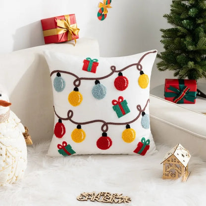 Cartoon Christmas Cushion Cover